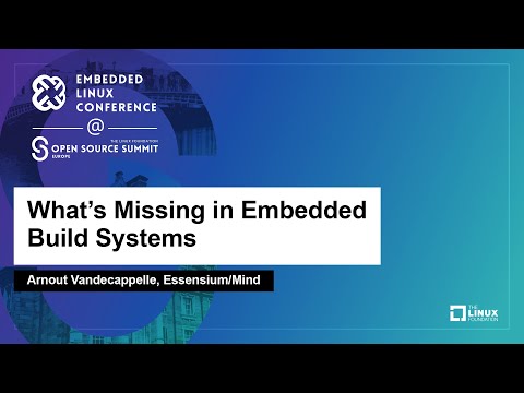 Embedded Linux Conference (ELC) @ OSS EU 2022 - YouTube