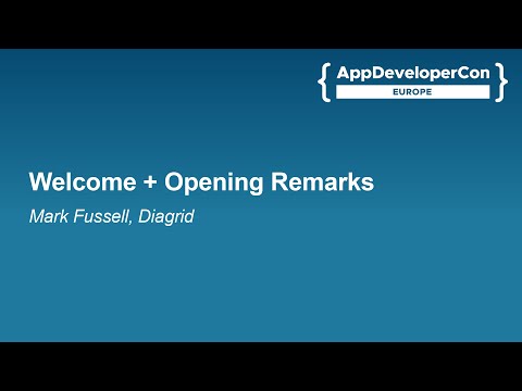 AppDeveloperCon Europe 2024 - YouTube