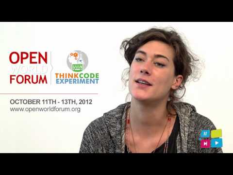 Open World Forum 2012 : Interviews amont - YouTube