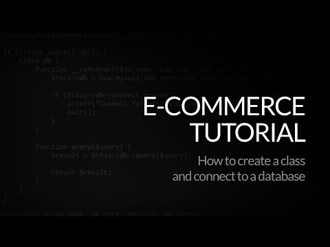 PHP E-commerce Script Tutorial - YouTube