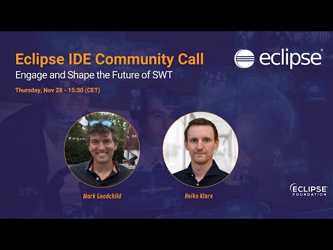 Eclipse IDE Working Group - YouTube