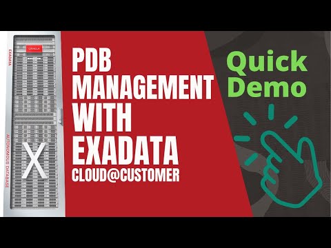Exadata Cloud at Customer - YouTube