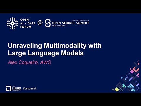 Open AI + Data Forum @ OSS NA 2024 - YouTube