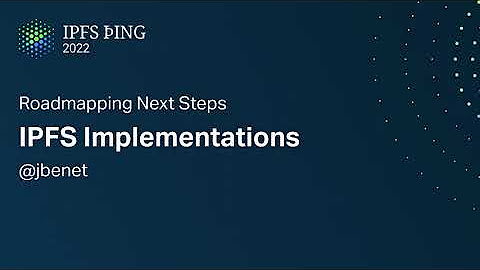 IPFS þing 2022 - Roadmapping Next Steps