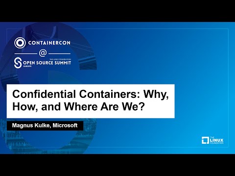ContainerCon @ OSS EU 2023 - YouTube