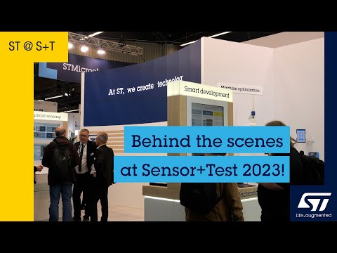 NEWS FROM ST@ SENSOR+TEST 2023 - YouTube
