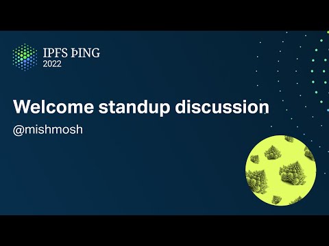 IPFS þing 2022 - Project & Community - YouTube