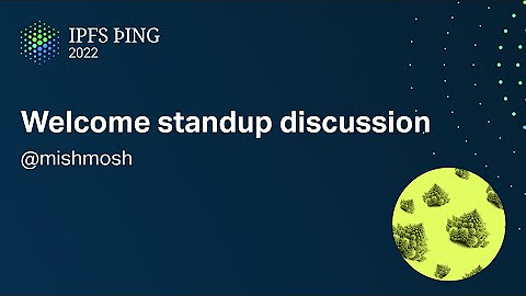 IPFS þing 2022 - Project & Community