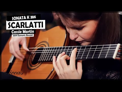 Domenico Scarlatti on Classical Guitar - YouTube