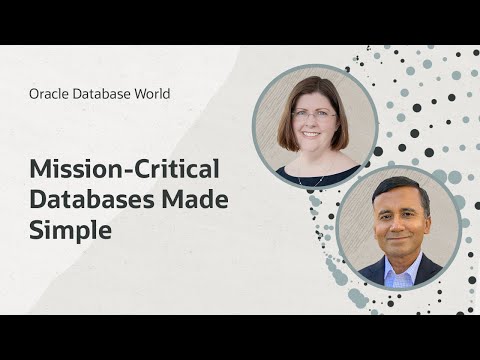 ODW'22 Mission Critical Made Simple - YouTube