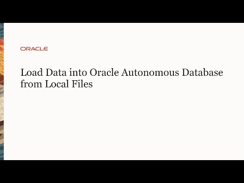 Build a Data Lake with Autonomous Data Warehouse - YouTube
