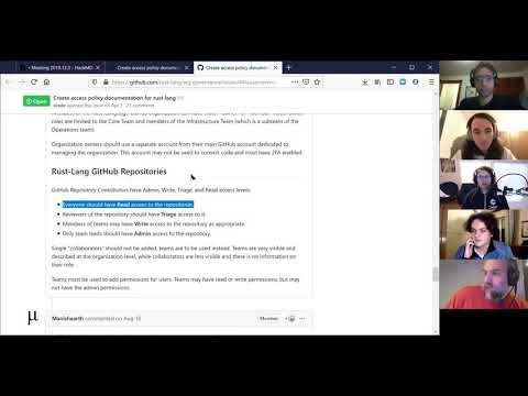 Governance WG - YouTube