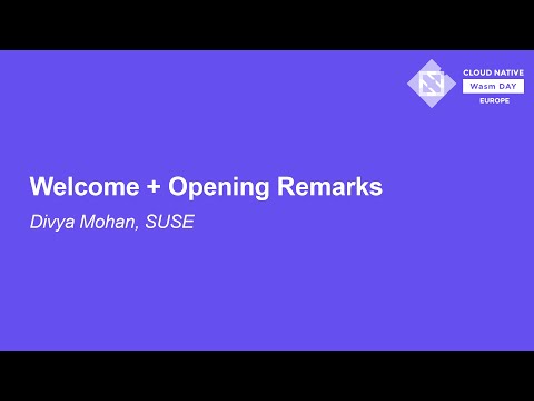 Cloud Native Wasm Day Europe 2024 - YouTube