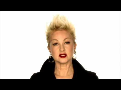 Cyndi Lauper We Give A Damn campaign - YouTube
