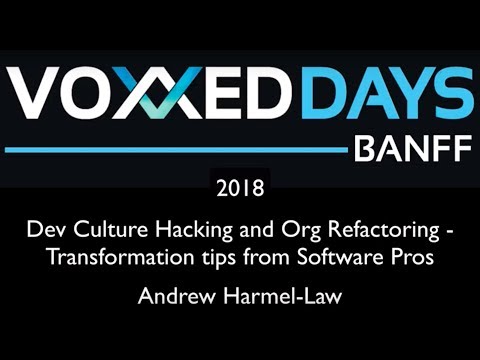 VoxxedDays Banff 2018 - YouTube