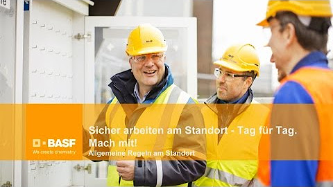 Sicher arbeiten am Standort