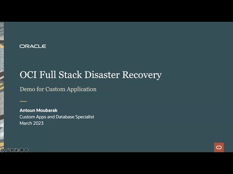 Full Stack DR: Learn from the experts - YouTube