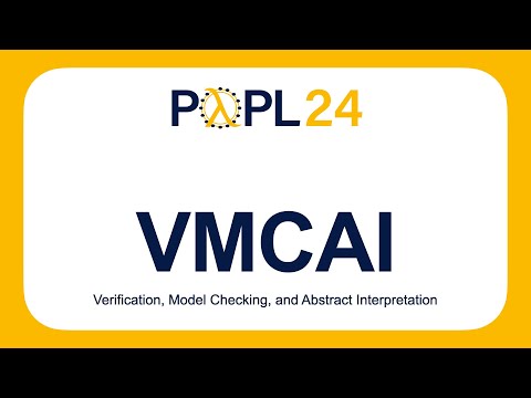 VMCAI 2024 - YouTube