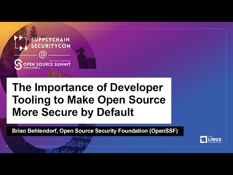SupplyChainSecurityCon @ OSS NA 2023 - YouTube