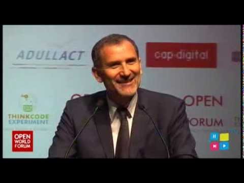 Open World Forum 2013 - Conférences & Keynotes - YouTube