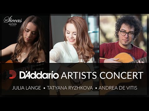 D'Addario ARTISTS CONCERT - YouTube