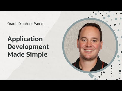 ODW'22 AppDev Made Simple - YouTube