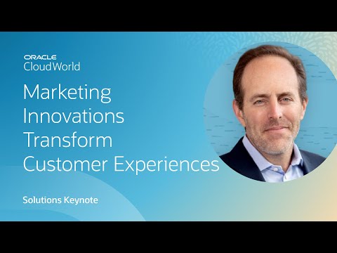 Marketing | CloudWorld 2022 Keynotes and Sessions - YouTube
