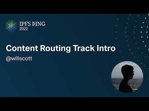IPFS þing 2022 - Content Routing 2: Privacy - YouTube