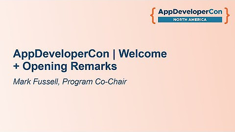 AppDeveloperCon NA 2024