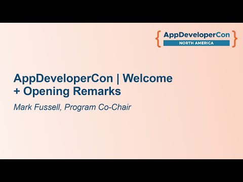 AppDeveloperCon NA 2024 - YouTube