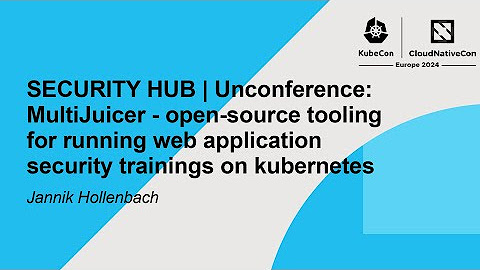 SECURITY HUB @ KubeCon EU 2024