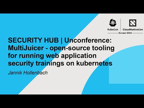 SECURITY HUB @ KubeCon EU 2024 - YouTube