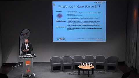 OW2con 2011 BI Open source, Marc Sallières
