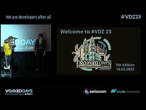 Voxxed Days Zurich 2023 - YouTube