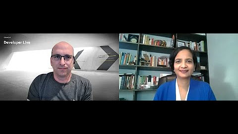 Oracle Developer Live -- AI and ML for Your Enterprise
