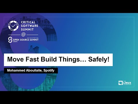 Critical Software Summit @ OSS EU 2022 - YouTube
