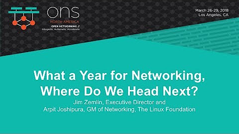 Open Networking Summit North America 2018