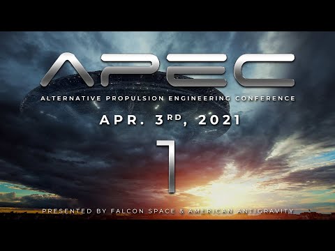 APEC: Apr 3rd, 2021 - The EmDrive & Quantum Gravity Control - YouTube