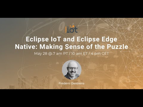 Virtual Eclipse IoT and Edge Native Day 2020 - YouTube