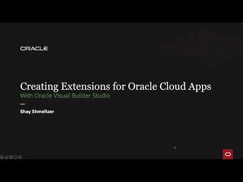 Oracle SaaS Extensions - YouTube