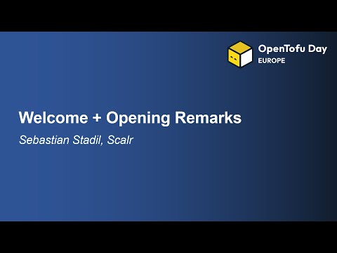OpenTofu Day Europe 2024 - YouTube
