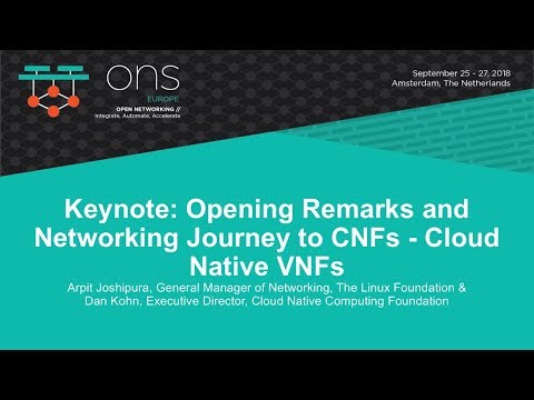 Open Networking Summit Europe 2018 - Amsterdam - YouTube