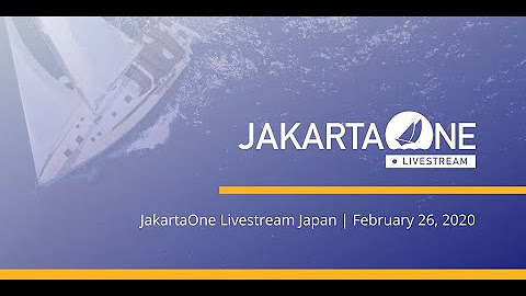 JakartaOne Live Japan 2020
