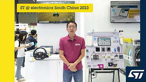 NEWS FROM ST @ electronica South China 2023