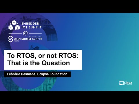 Embedded IoT @ OSS EU 2022 - YouTube