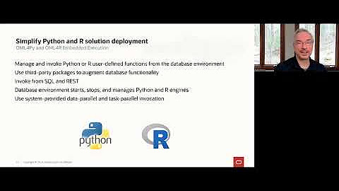 Oracle Machine Learning
