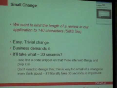 DB Architect Summit (Feb.9,2010) Session#2 - YouTube