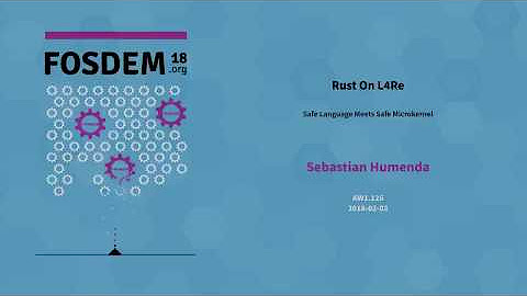 FOSDEM 2018 - Other talks