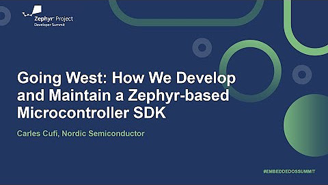 Zephyr Project Developer Summit @ EOSS 2023
