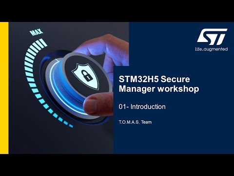 MOOC - STM32H5 Secure Manager workshop - YouTube
